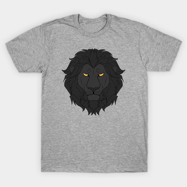 Black Lion T-Shirt by Ecotone